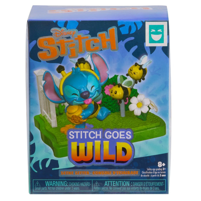 STITCH Фигурка с Диорама Стич Goes Wild
