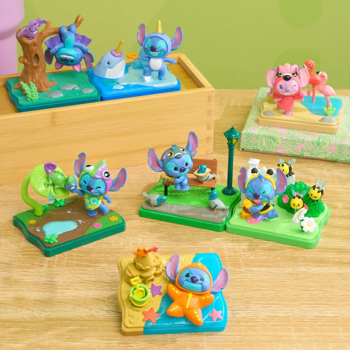 STITCH Фигурка с Диорама Стич Goes Wild