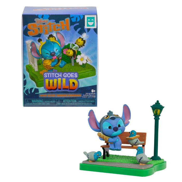 STITCH Фигурка с Диорама Стич Goes Wild