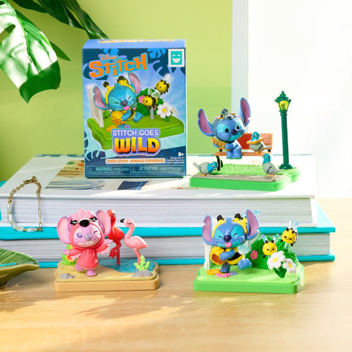 STITCH Фигурка с Диорама Стич Goes Wild