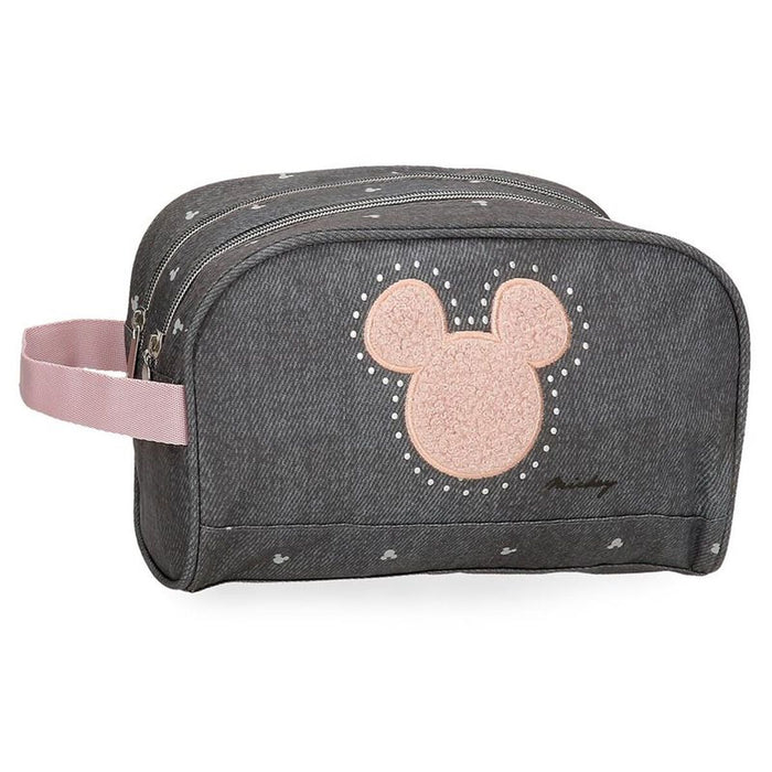 Ученически несесер Disney Mickey Mouse Черен