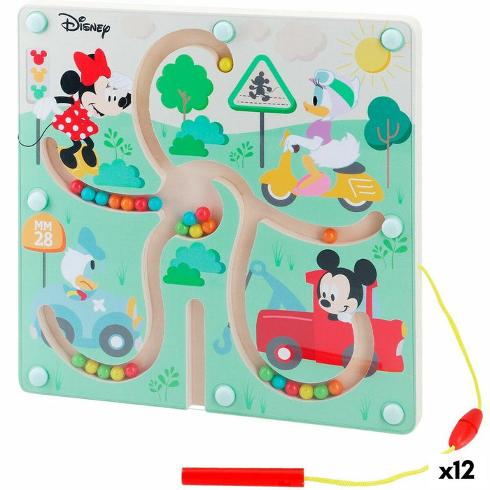 Игра Лабиринт Disney Дървен 22,5 x 1,5 x 22,5 cm
