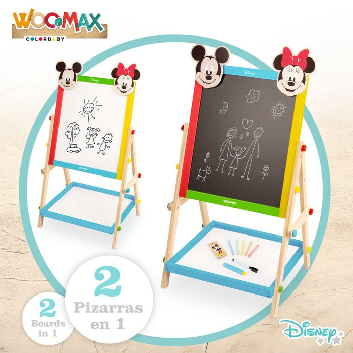 Дъска за Писане 2 в 1 Disney 5 Части 4 броя 40 x 64,5 x 31,5 cm