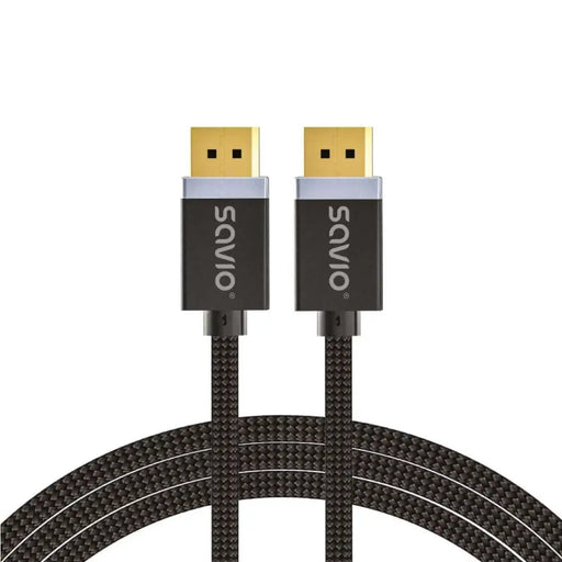 DisplayPort кабел 2м Черен SAVIO CL-166