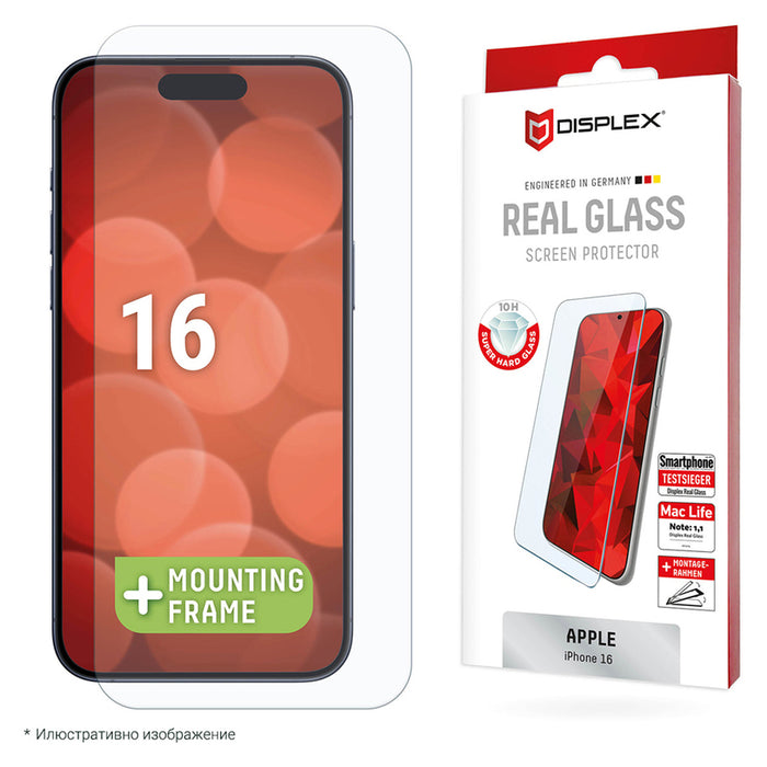 СТЪКЛО DISPLEX IPHONE 16 R.GLASS 02012