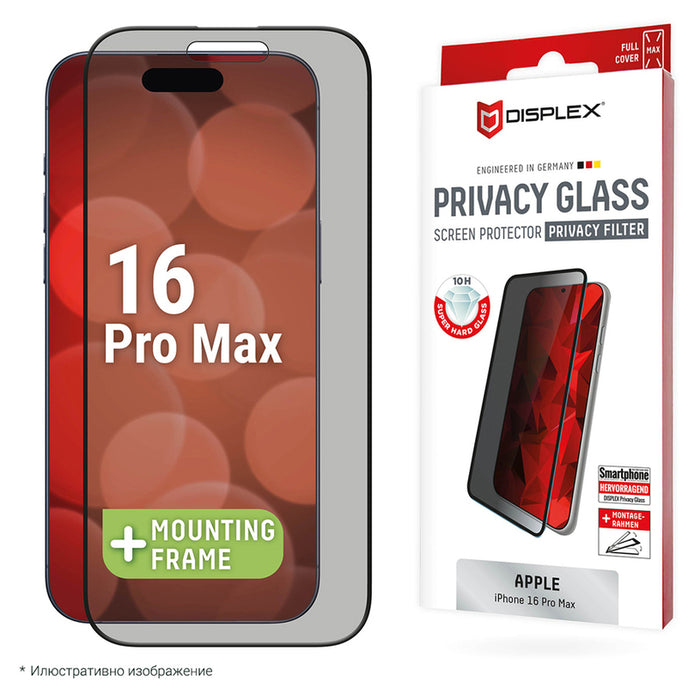 СТЪКЛО DISPLEX IPHONE 16PRMX 3D PV 02000