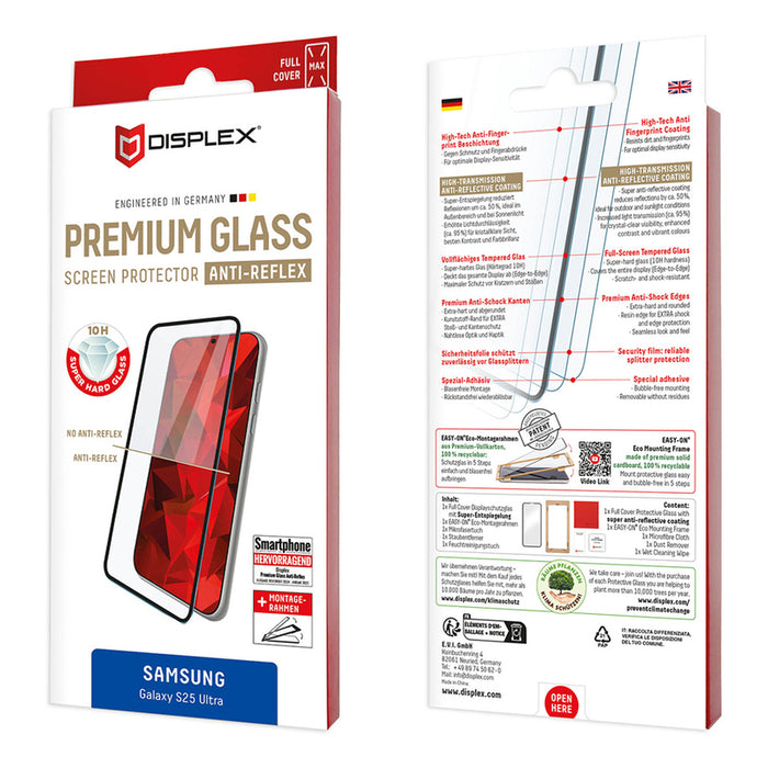 СТЪКЛО DISPLEX SAMSUNG S25 ULTRA 3D