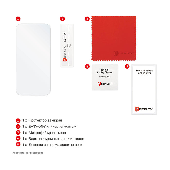 СТЪКЛО DISPLEX SAMSUNG A16/A17 02199