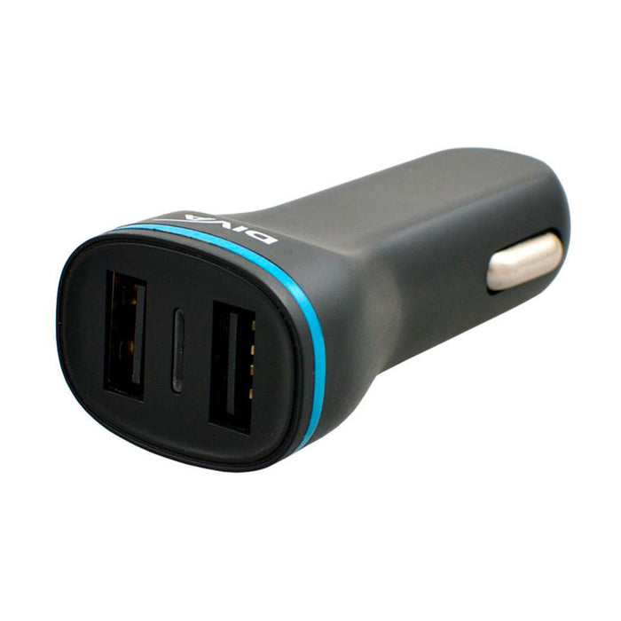 ЗАРЯДНО 12V DIVA 2XUSB-A 3.1A