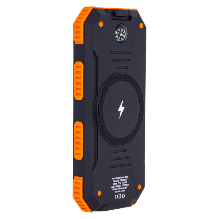 СОЛАРНО ЗАРЯДНО DIVA SPB 10000 MAH/WIRELESS CHARGER