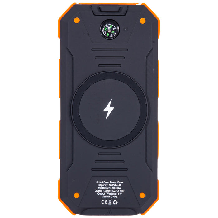 СОЛАРНО ЗАРЯДНО DIVA SPB 10000 MAH/WIRELESS CHARGER