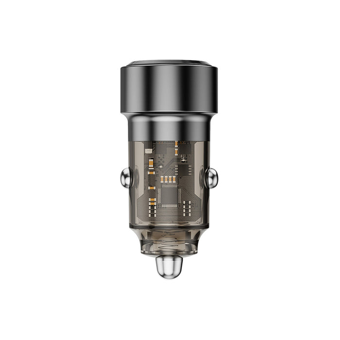 ЗАРЯДНО 12V DIVA 45W PD USB-A+USB-C QC