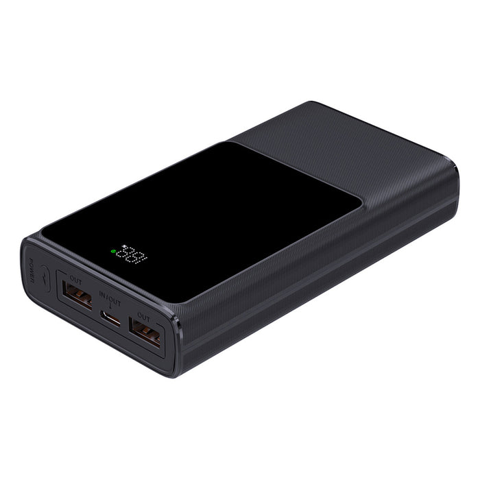 ВЪНШНА БАТЕРИЯ DIVA 20000 mAh PB-205B LED