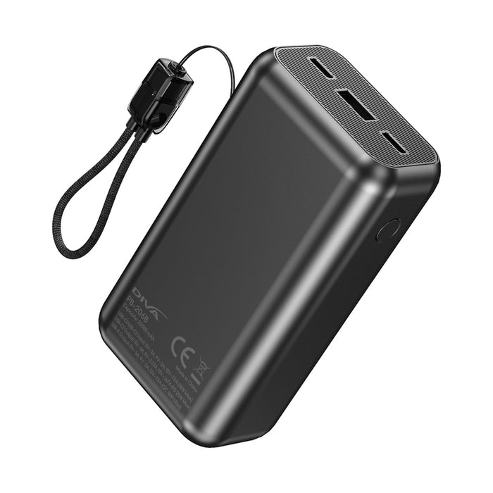 DIVA Преносима батерия Powerbank DIVA PB-206B