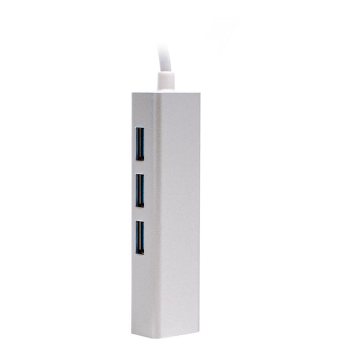 USB HUB DIVA USB-C 3.0 3x USB A 3.0+LAN