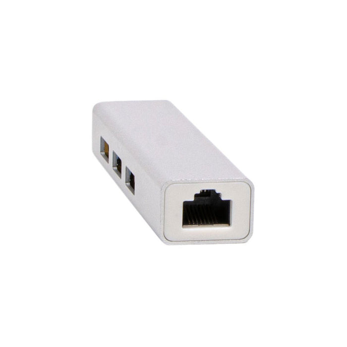 USB HUB DIVA USB-А 3.0 3x USB A 3.0+LAN