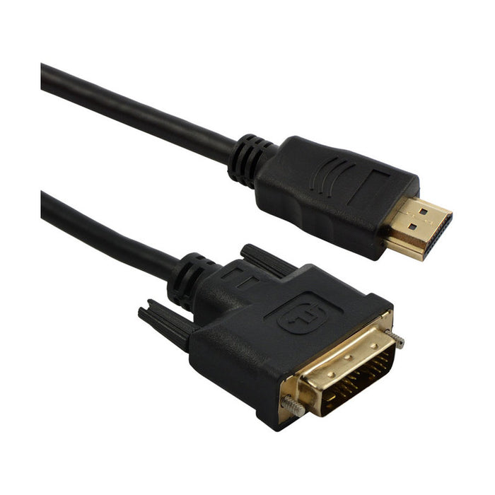 Кабел DIVA HDMI<->DVI-D SINGLE LINK 1.8M