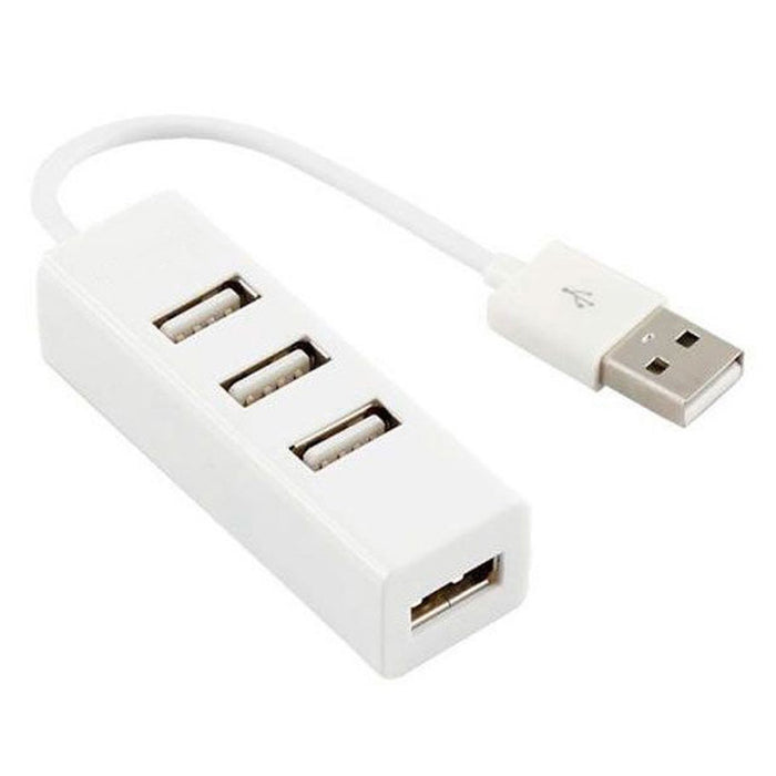 USB HUB DIVA 4 PORTS USB 2.0 BAR WHITE