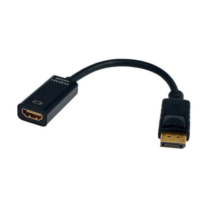 Адаптер - Кабел от източник с DisplayPort DIVA към женско HDMI DisplayPort M -> HDMI-F 4K работи само в тази посока
