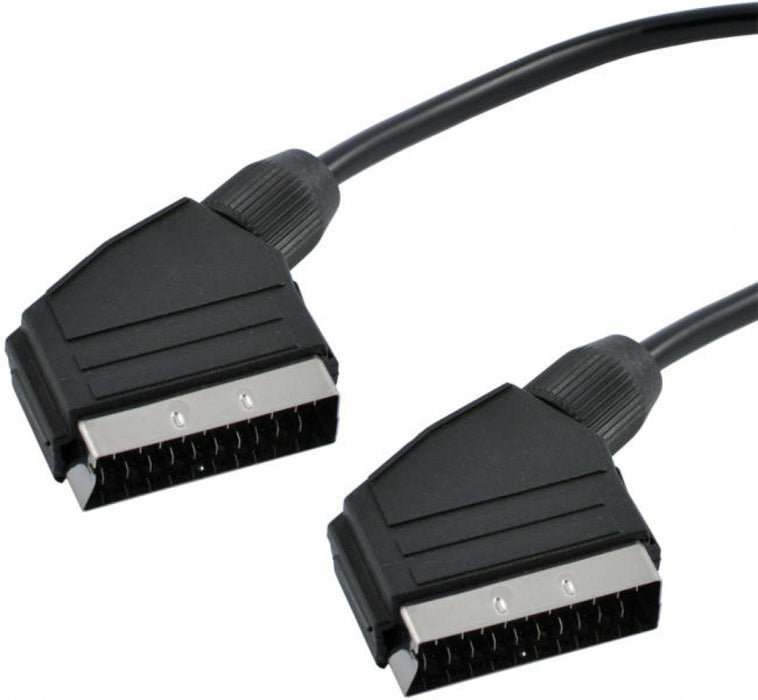 Кабел Diva Scart to Scart 1.5m Black