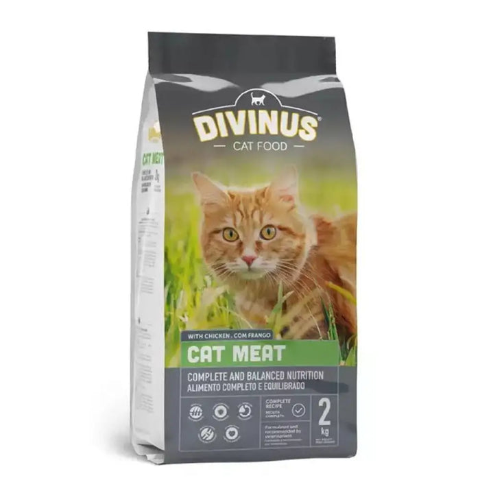 DIVINUS Cat Meat - суха храна за котки - 2 кг