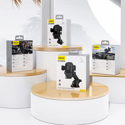 Държач за смартфон Dudao F2N+ с вендуза гравитация 360°