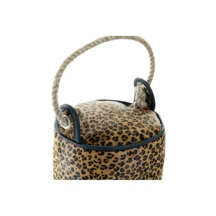 Държач на врати DKD Home Decor Леопард 19 x 19 x 19 cm