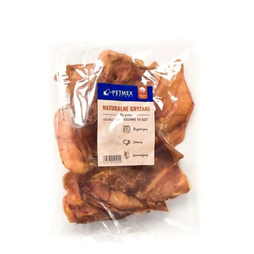 Дъвкалка за кучета PETMEX Свинско ухо 40гр 10 бр