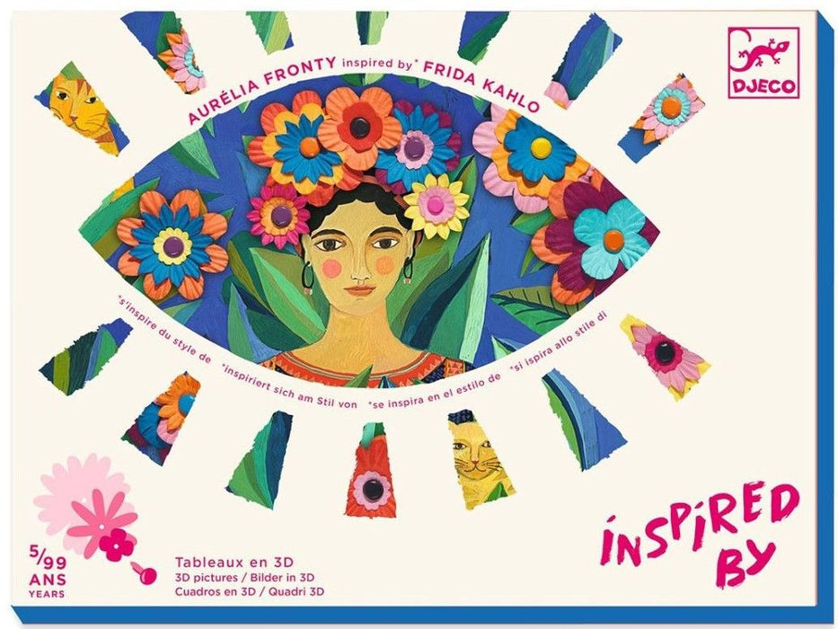 Творчески комплект Djeco Inspired By - Frida Kahlo Coyoacán