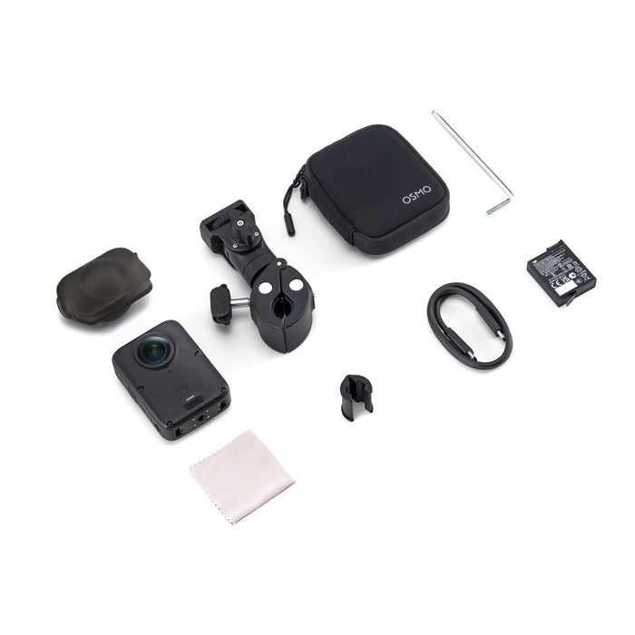 Екшън камера DJI OSMO 360 II RIDING COMBO 120.0 MPx, WI-FI