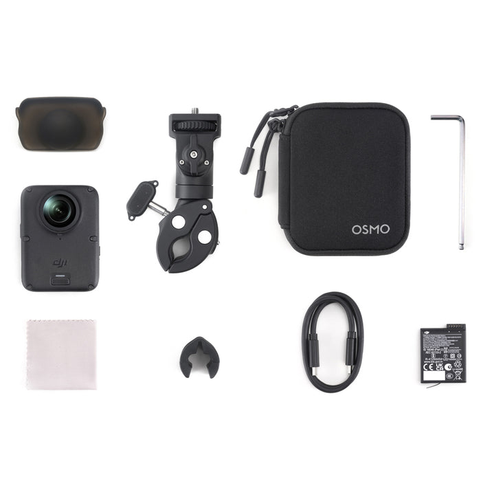 Екшън камера DJI OSMO 360 II RIDING COMBO 120.0 MPx, WI-FI