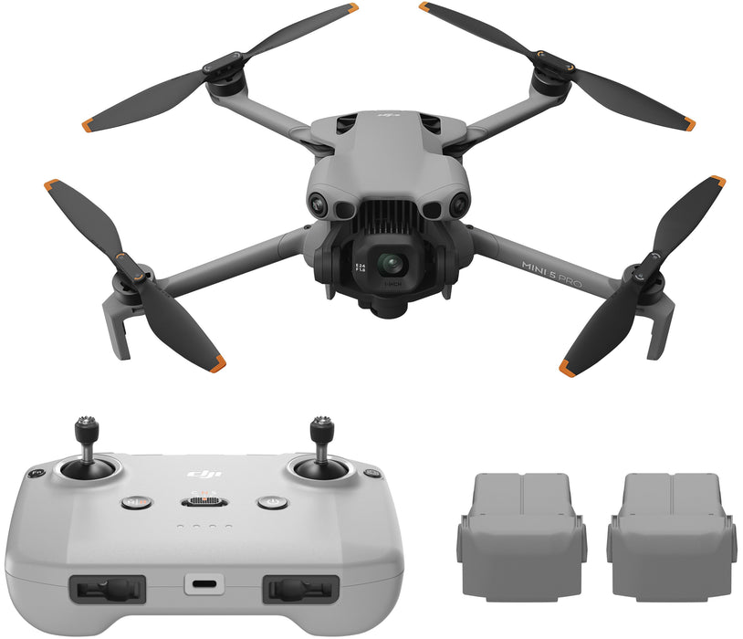 Дрон DJI - Mini 5 Pro Fly More Combo, RC-N3, 4K, 36 min, 21 km