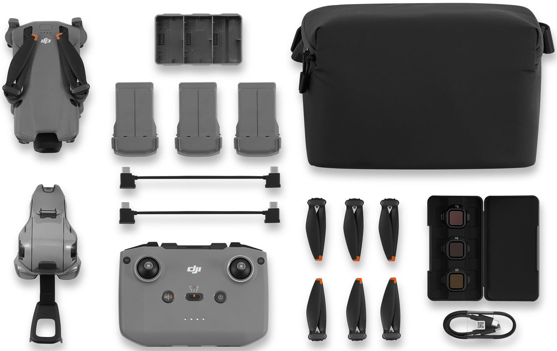 Дрон DJI - Mini 5 Pro Fly More Combo, RC-N3, 4K, 36 min, 21 km