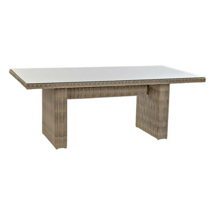 Комплект от маса с 6 стола DKD Home Decor 93 cm 200 x 100 x 75 cm (7 pcs)