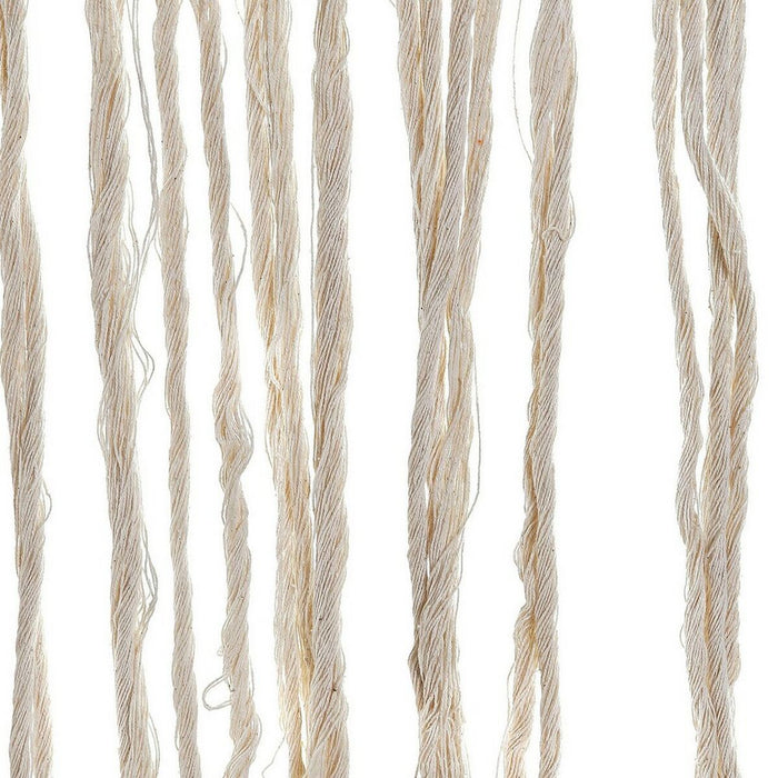 Висяща украса DKD Home Decor Етнически Черен Сметана Геометричен Boho 46 x 1 x 64 cm (2 броя)