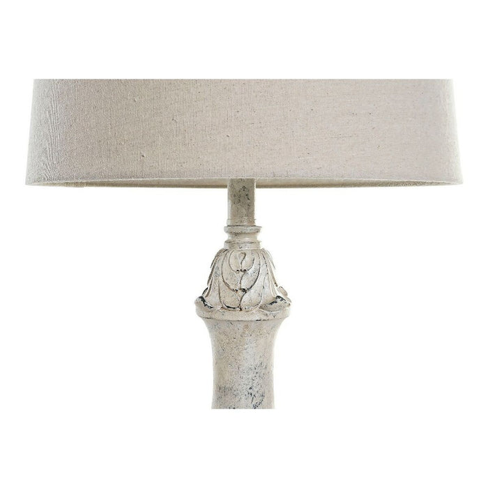 Настолна лампа DKD Home Decor Сметана Смола 220 V 60 W 38 x 38 x 73 cm