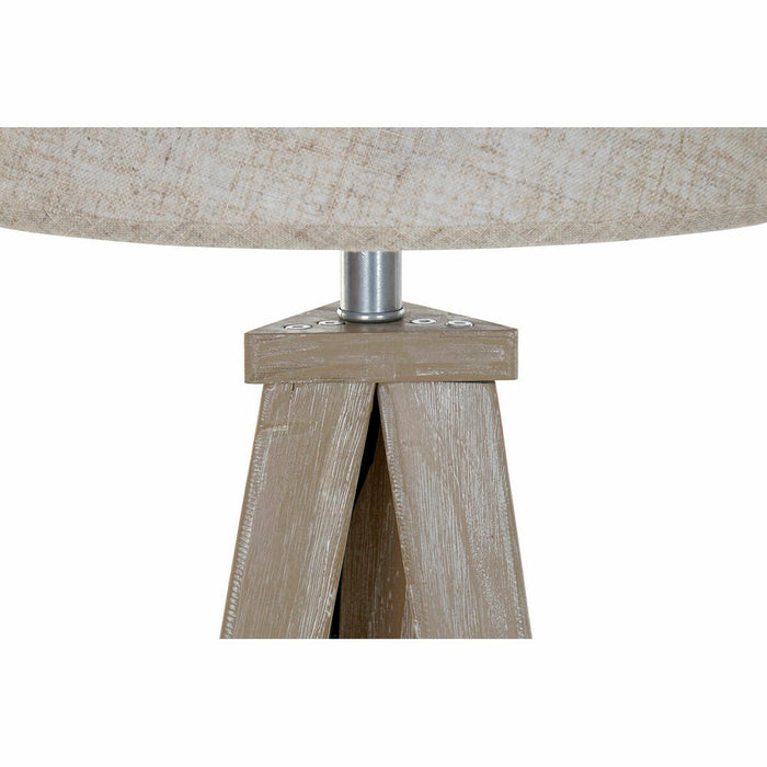 Лампион DKD Home Decor 40 x 40 x 154 cm Бежов Метал Сметана Пластмаса 220 V 25 W 60 W Бор (2 броя)