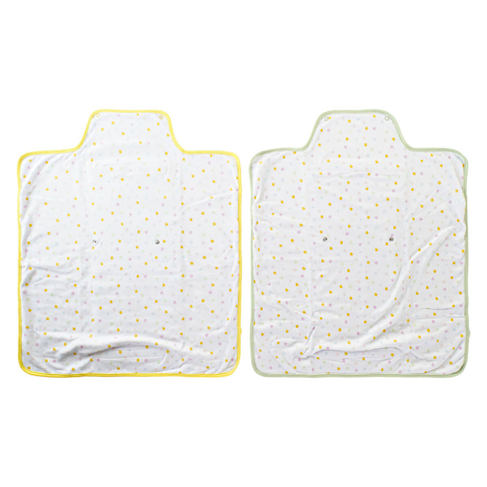 Чанта за Смяна на Пелени DKD Home Decor На пътуване Жълт Зелен Детски 22 x 1 x 40 cm