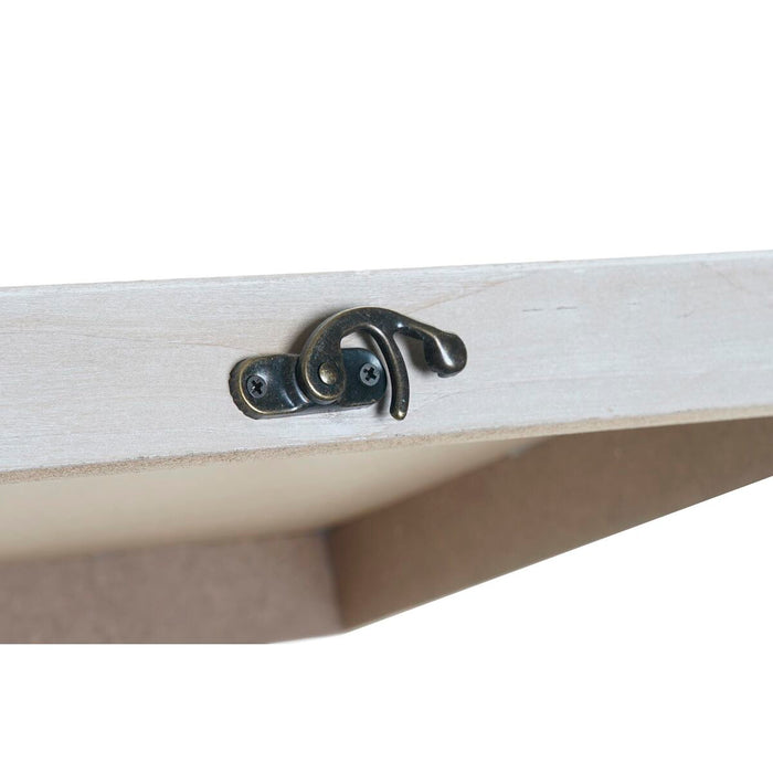 Декоративна кутия DKD Home Decor Черен Златен Дървен MDF (2 броя)
