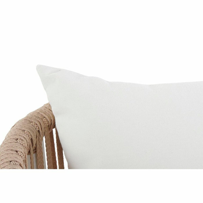 Комплект от маса с стола DKD Home Decor Бежов 78 cm 163 x 95 x 6 cm