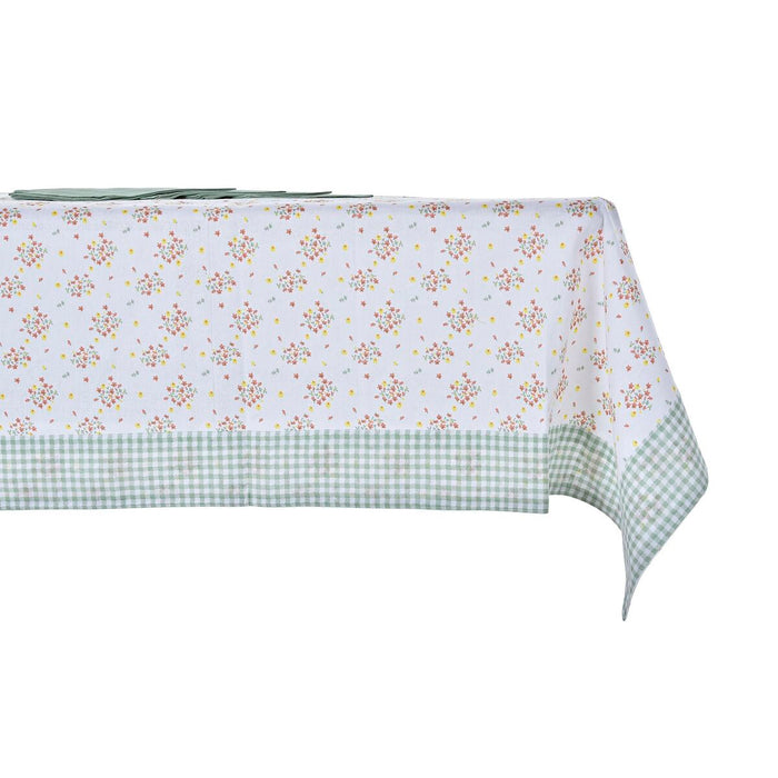 Комплект спално бельо DKD Home Decor Lilled 150 x 250 x 0,5 cm Зелен