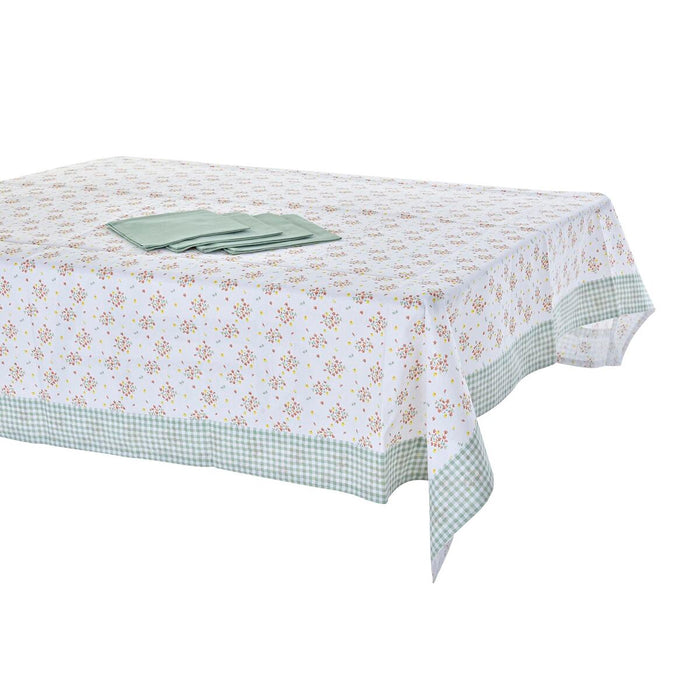 Комплект спално бельо DKD Home Decor Lilled 150 x 250 x 0,5 cm Зелен