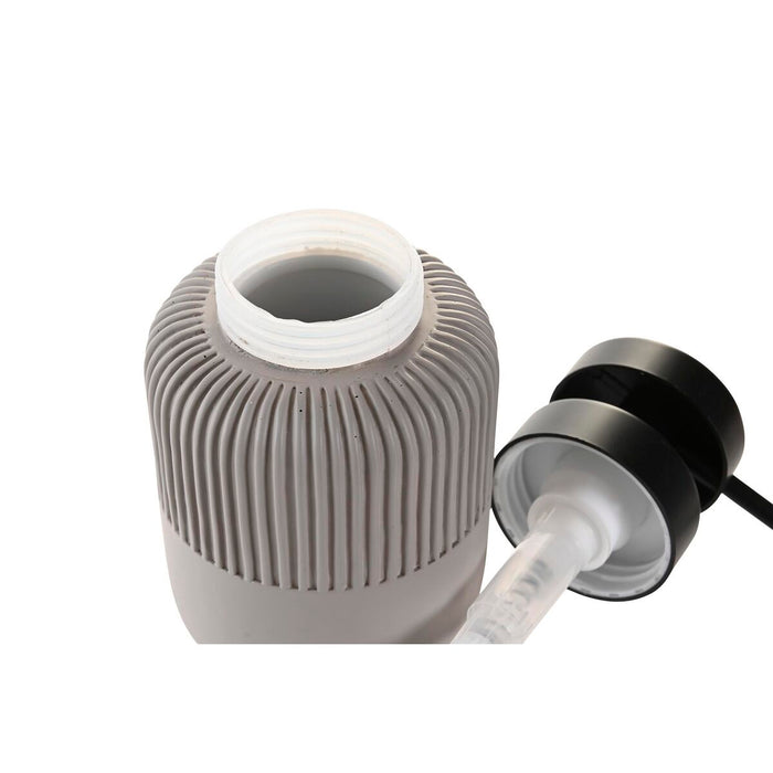 Дозатор за Сапун DKD Home Decor 7 x 7 x 15 cm Сив Цимент полипропилен