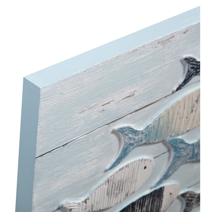 Пластно DKD Home Decor Спирали Средиземноморско (90 x 2 x 60 cm) (2 броя)
