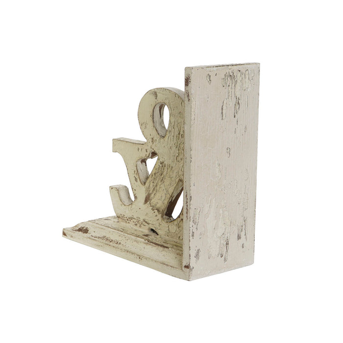 Raamatutugi DKD Home Decor Дървен MDF 26 x 12 x 26 cm
