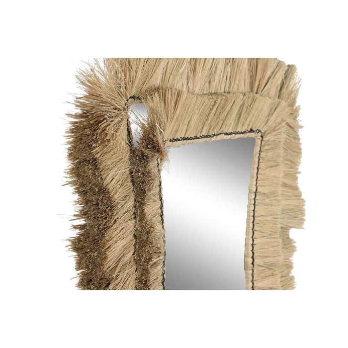 Стенно огледало DKD Home Decor 62 x 4 x 70 cm Кристал Bali Юта