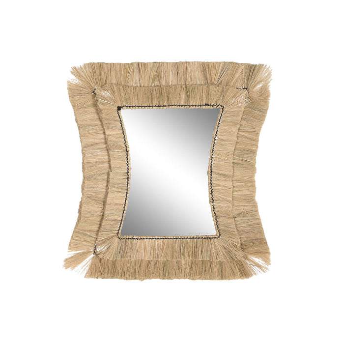 Стенно огледало DKD Home Decor 62 x 4 x 70 cm Кристал Bali Юта
