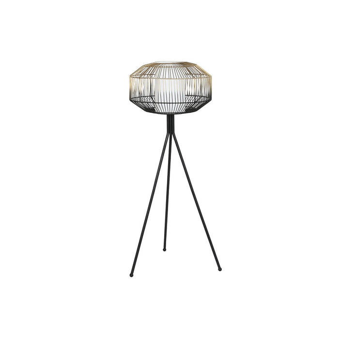 Лампион DKD Home Decor Черен Златен Желязо 50 W 220 V 39 x 39 x 103 cm