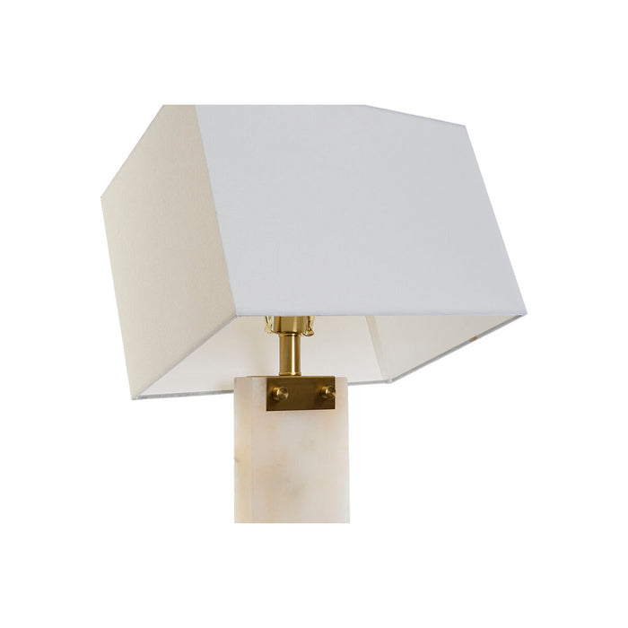 Настолна лампа DKD Home Decor Бял Златен Метал Мрамор 50 W 220 V 38 x 25 x 76 cm