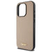DKNY Grained Metal Logo MagSafe Калъф за iPhone 15 Pro Max